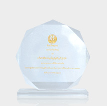 2008 Awarded Trophy by Chumphon Province for best participation and cooperation to help and improve quality livings for the disabled.